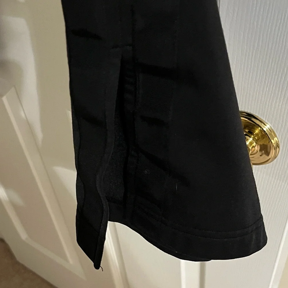 ALO Yoga Black Relaxed Slit Pants - Picture 4 of 7